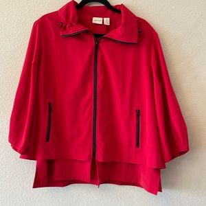 Zenergy by Chico’s Red Jacket